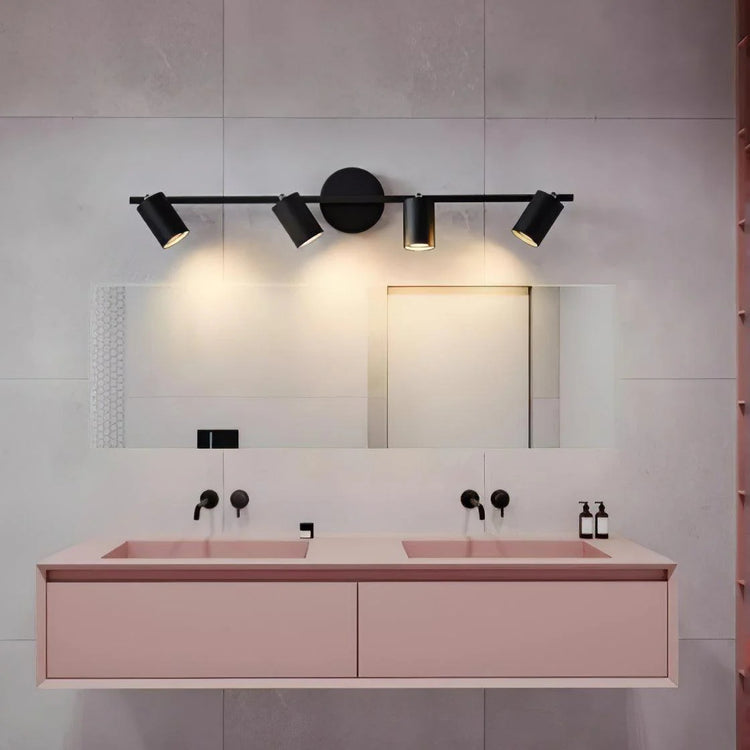 Justerbar cylindervægspotlight