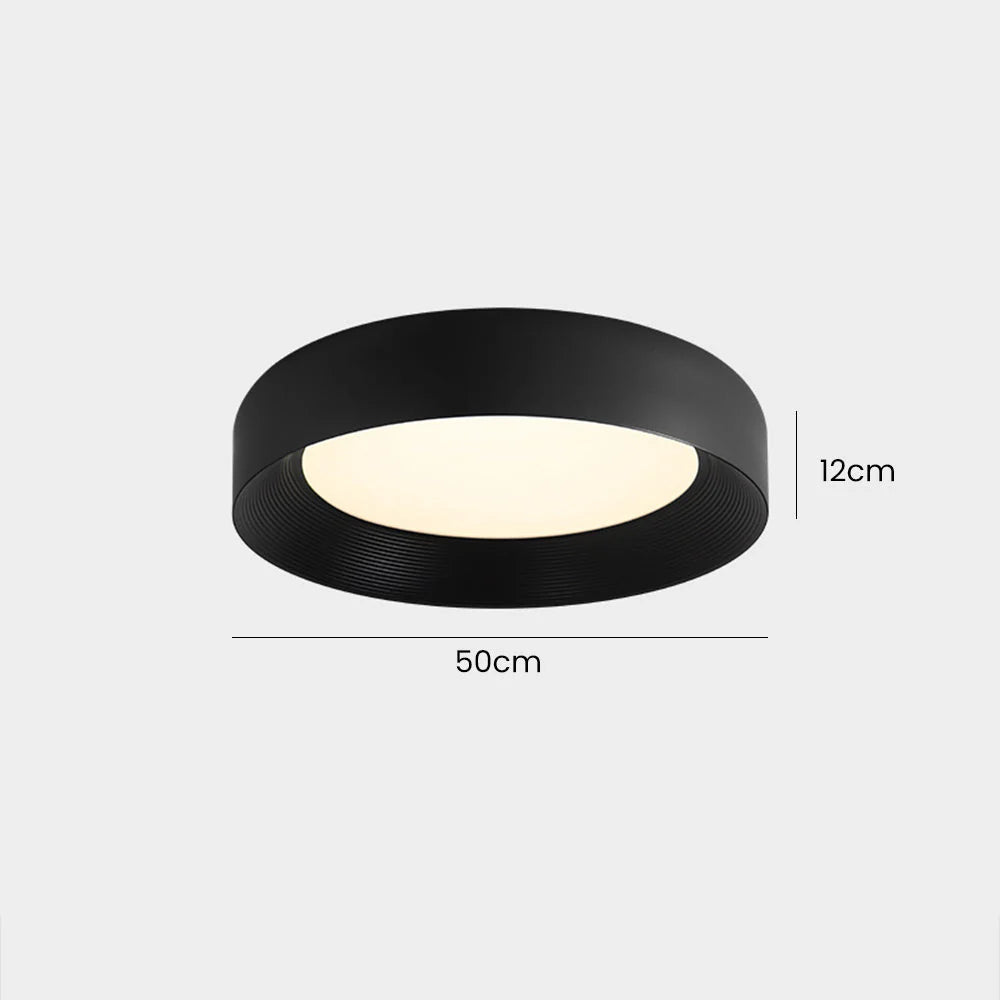 Black Flush Mount LED Ceiling Light