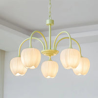 Lampadario di soggiorno minimalista moderno color crema