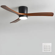 Lampe de ventilateur de plafond moderne WoodAura