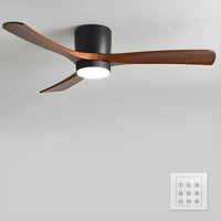 WoodAura Modern Ceiling Fan Light