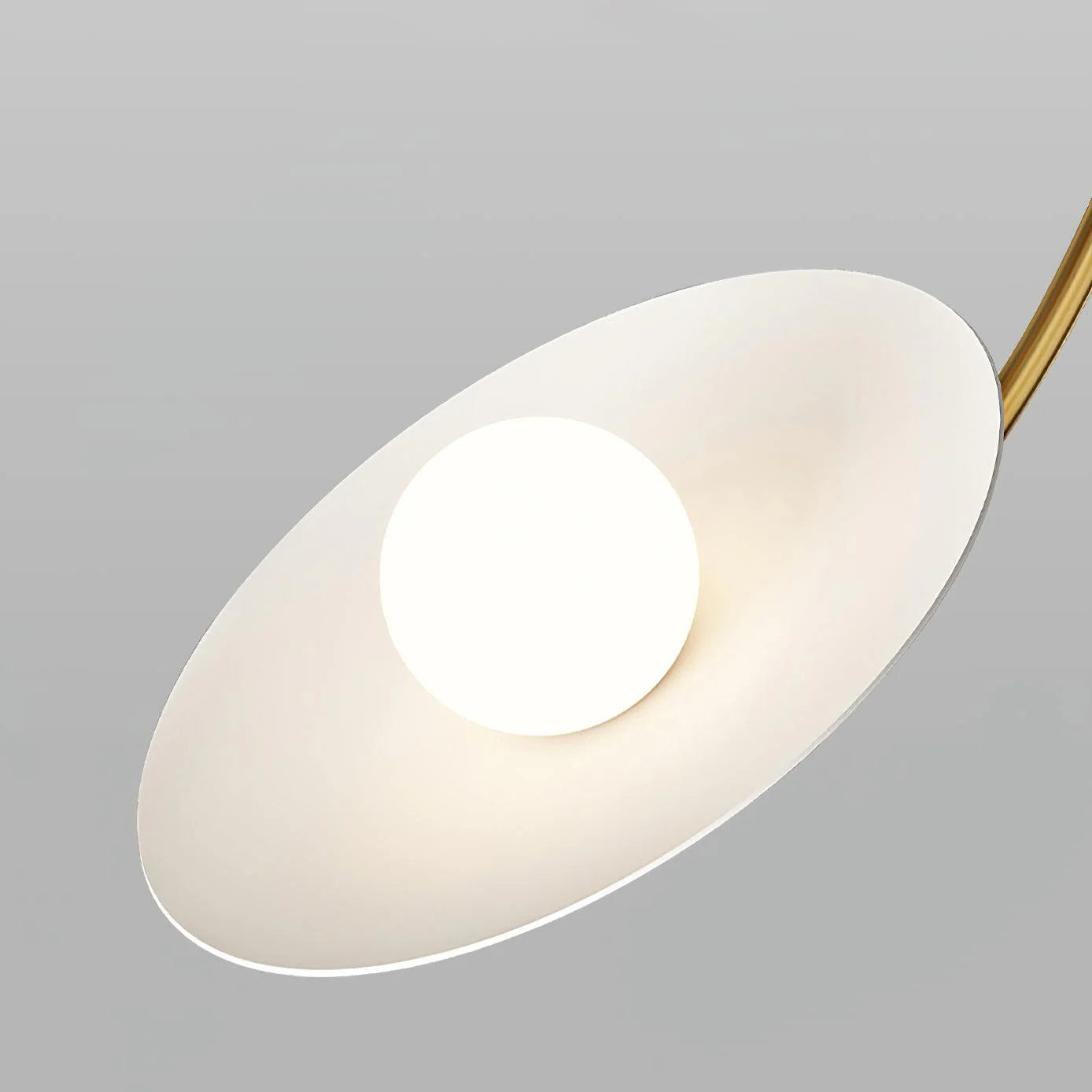 Lampadario a forma di fungo
