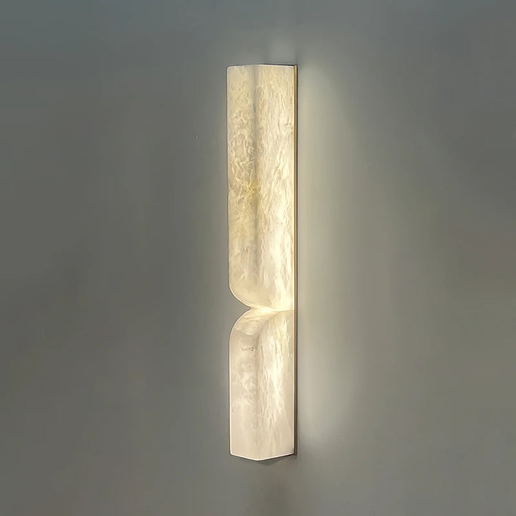 Klassisk Quadrilateral Marmor Væglampe