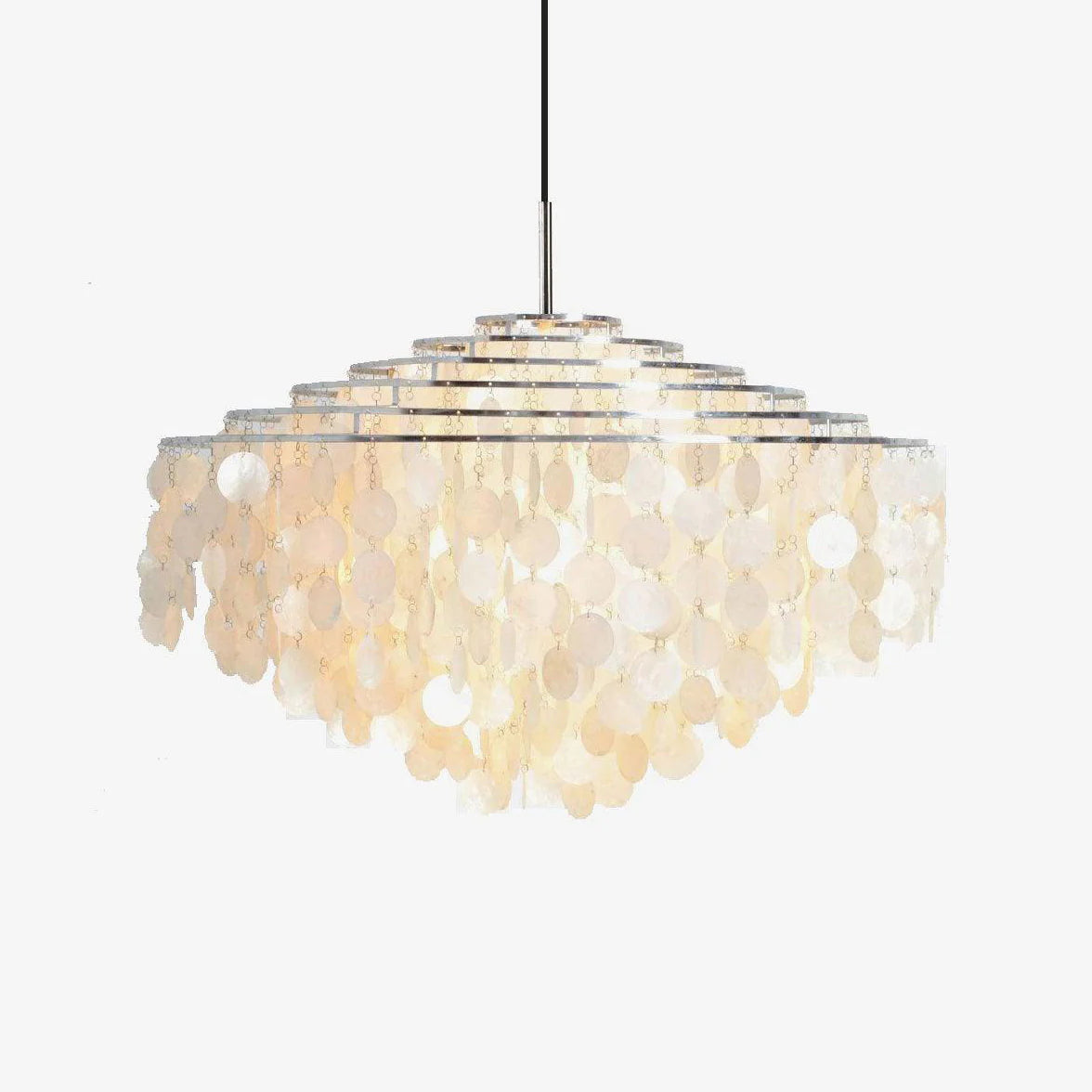 Lustre moderne en forme de nuage