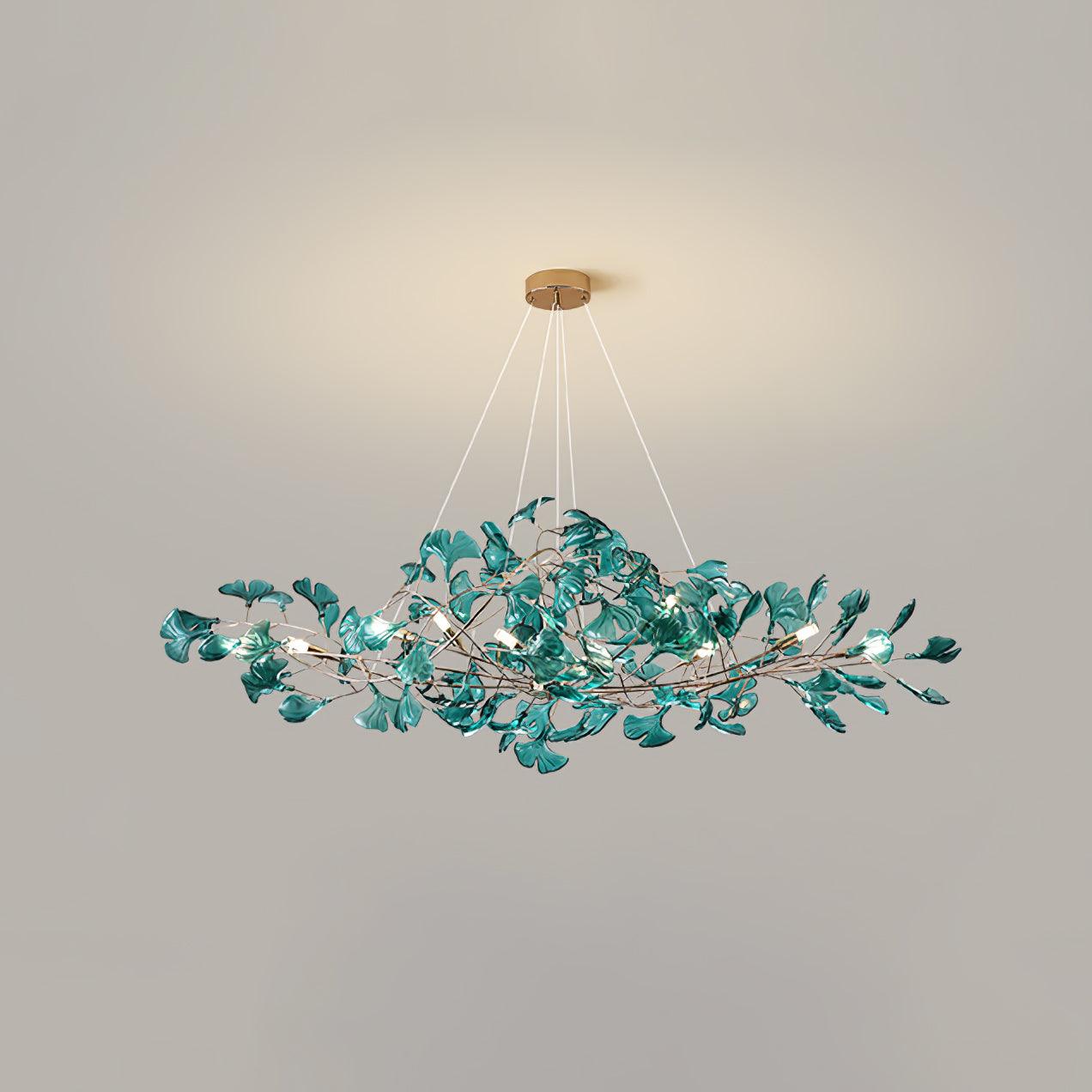 Lampadario in acrilico Auraleaf