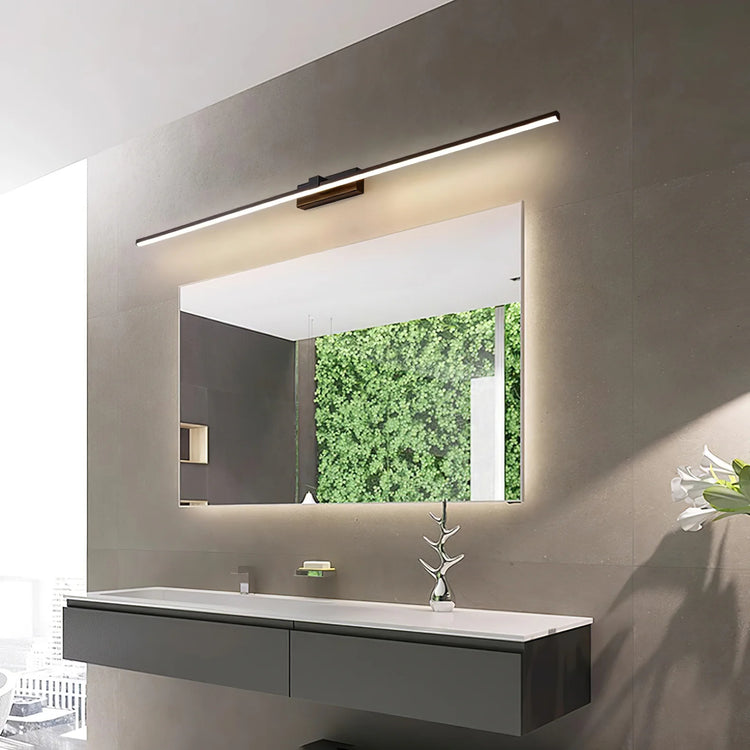 Moderne Slank Aluminium Spejl Væglampe