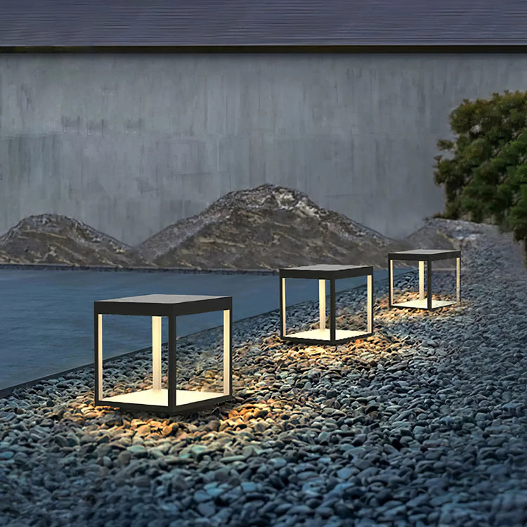 Stylish Square Acrylic Outdoor Light