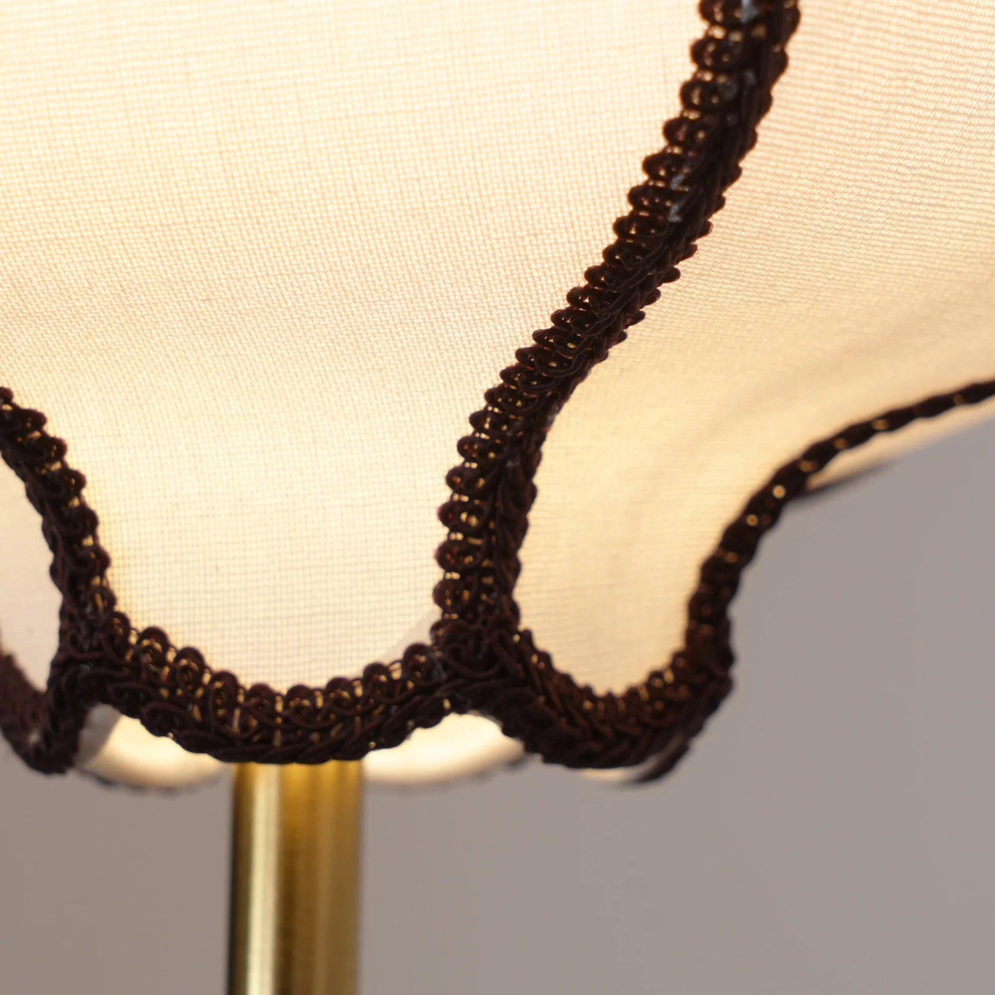 Lampe à Suspension Dôme Vintage en Tissu