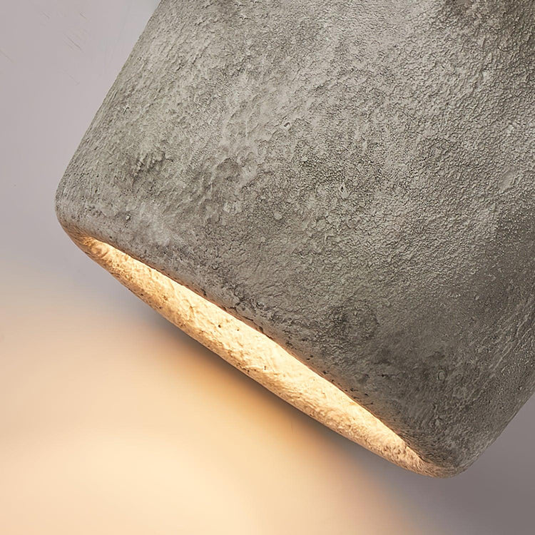 Rustik kuppel pendel i harpiks