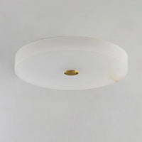 Clara Alabaster Flush Mount