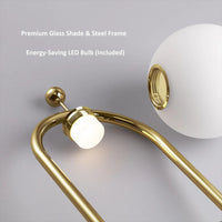 Moderne luksusbedskabsbordlampe