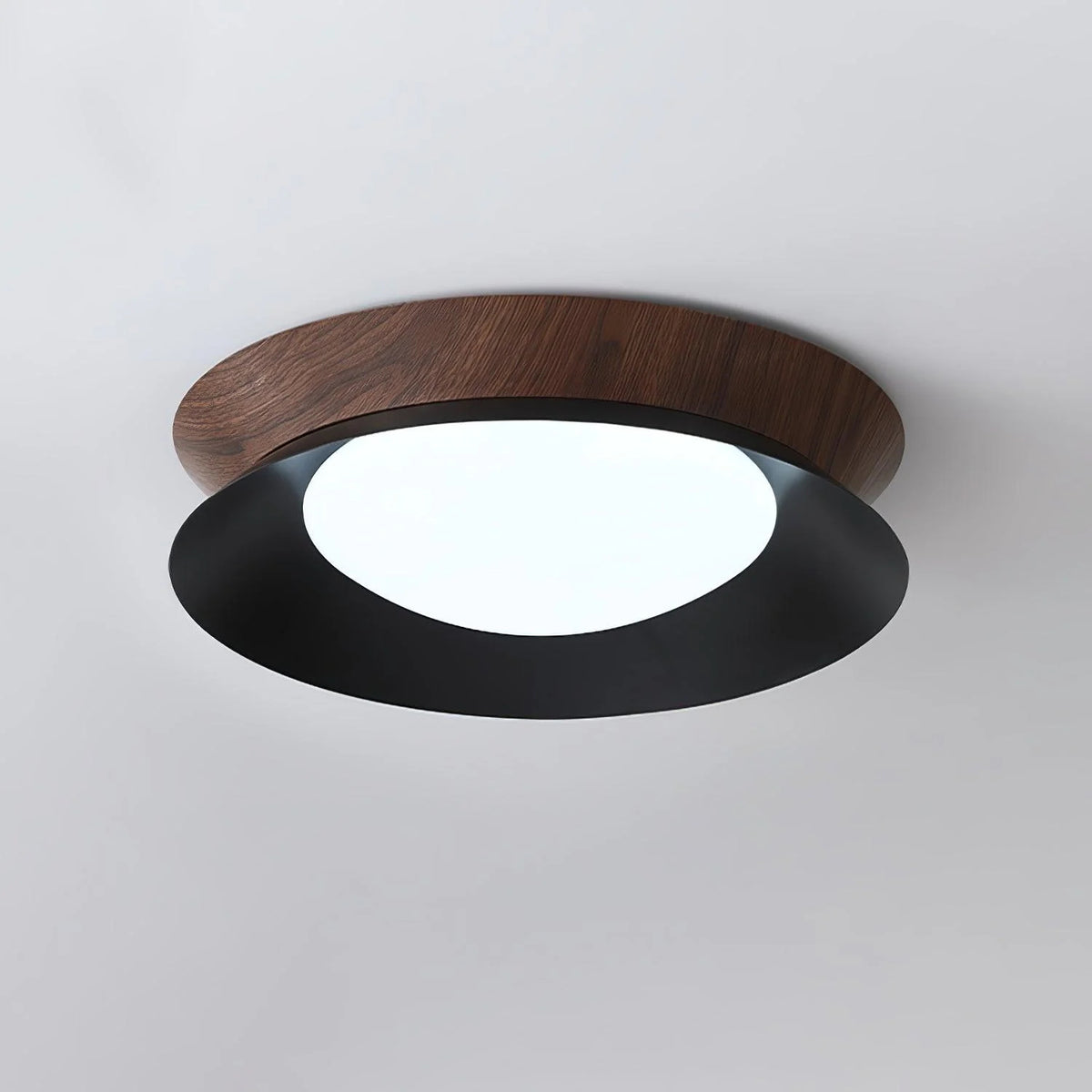 Lampe à plafond jumelle de Luna