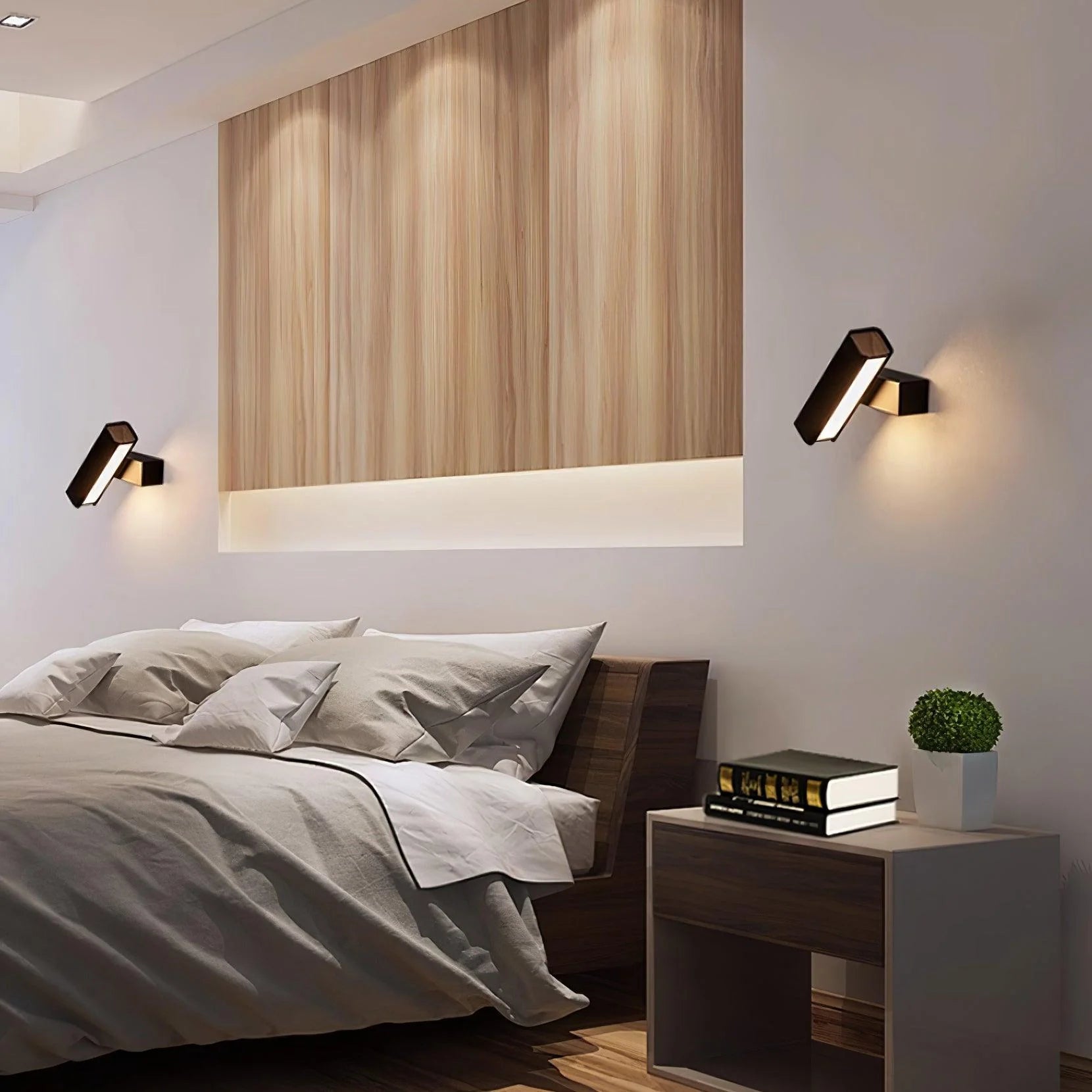 Applique murale LED rotative moderne