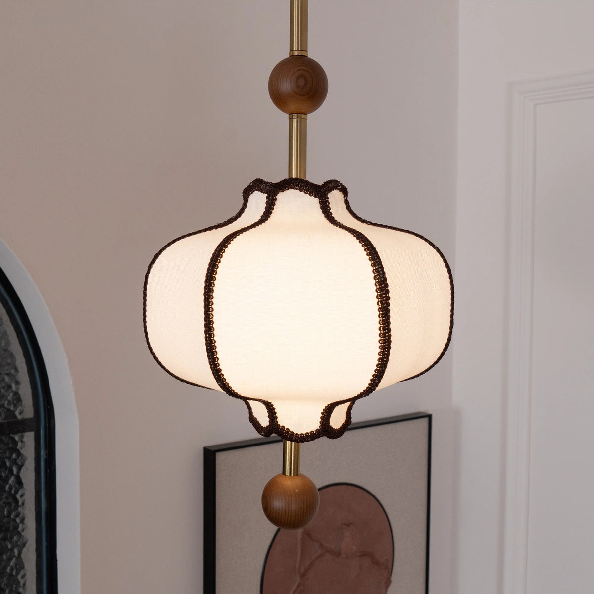 Flüsterweave Anhängerlampe