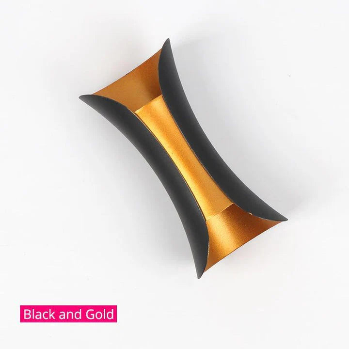 Modern Irregular Aluminum Outdoor Wall Light