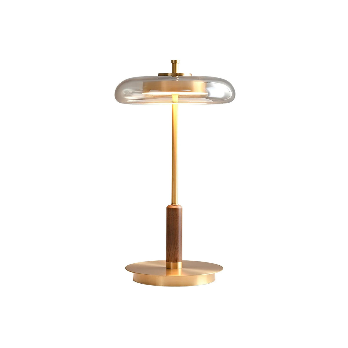Vintage rustik soveværelse natbord lampe