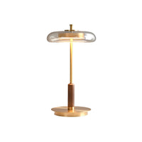 Vintage rustik soveværelse natbord lampe