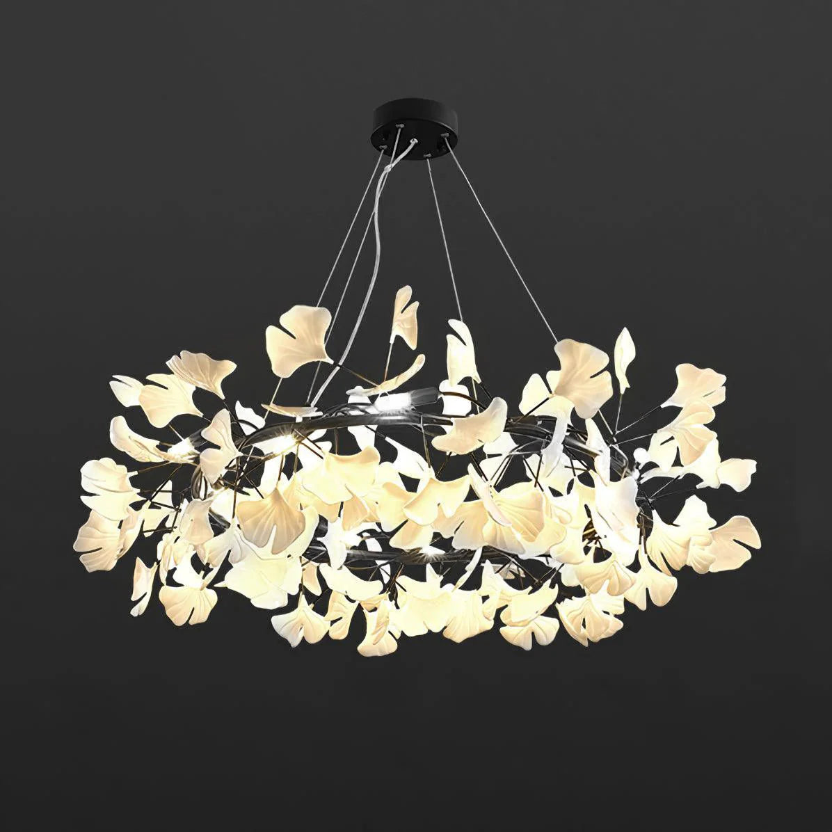 Gingko Halo lysekrone