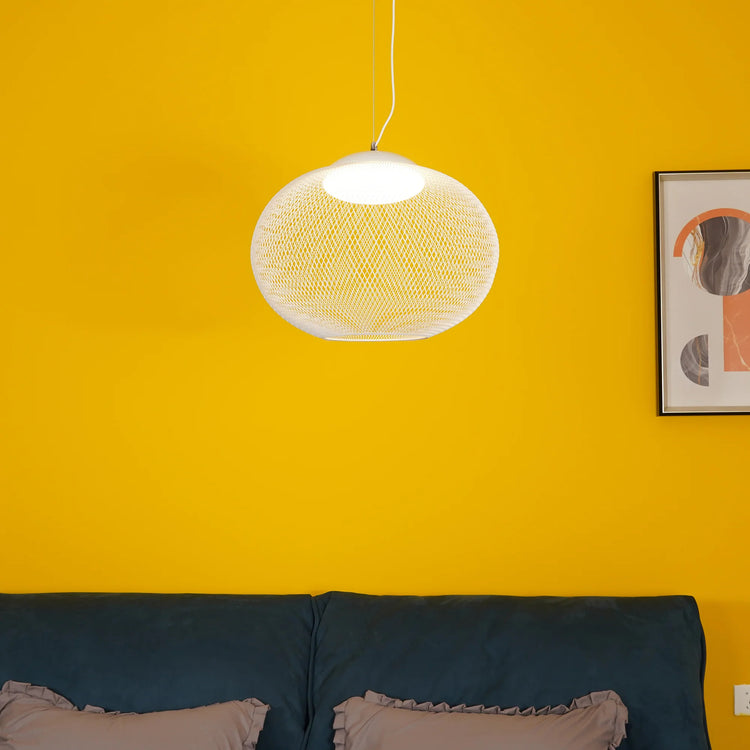 Rustic Mesh Metal Pendant Light