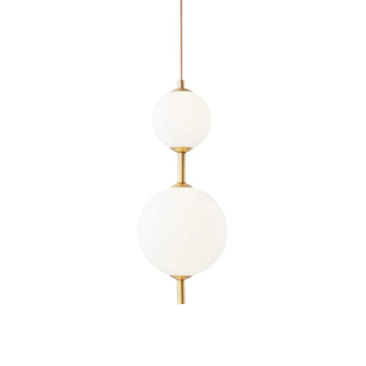 Moderne Orb Glas Pendel Lampe