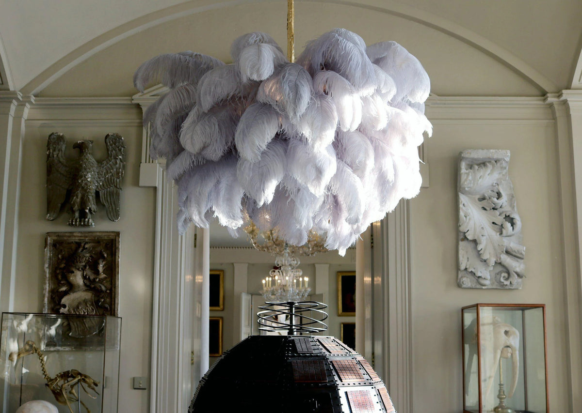 Plume de luxe lysekrone