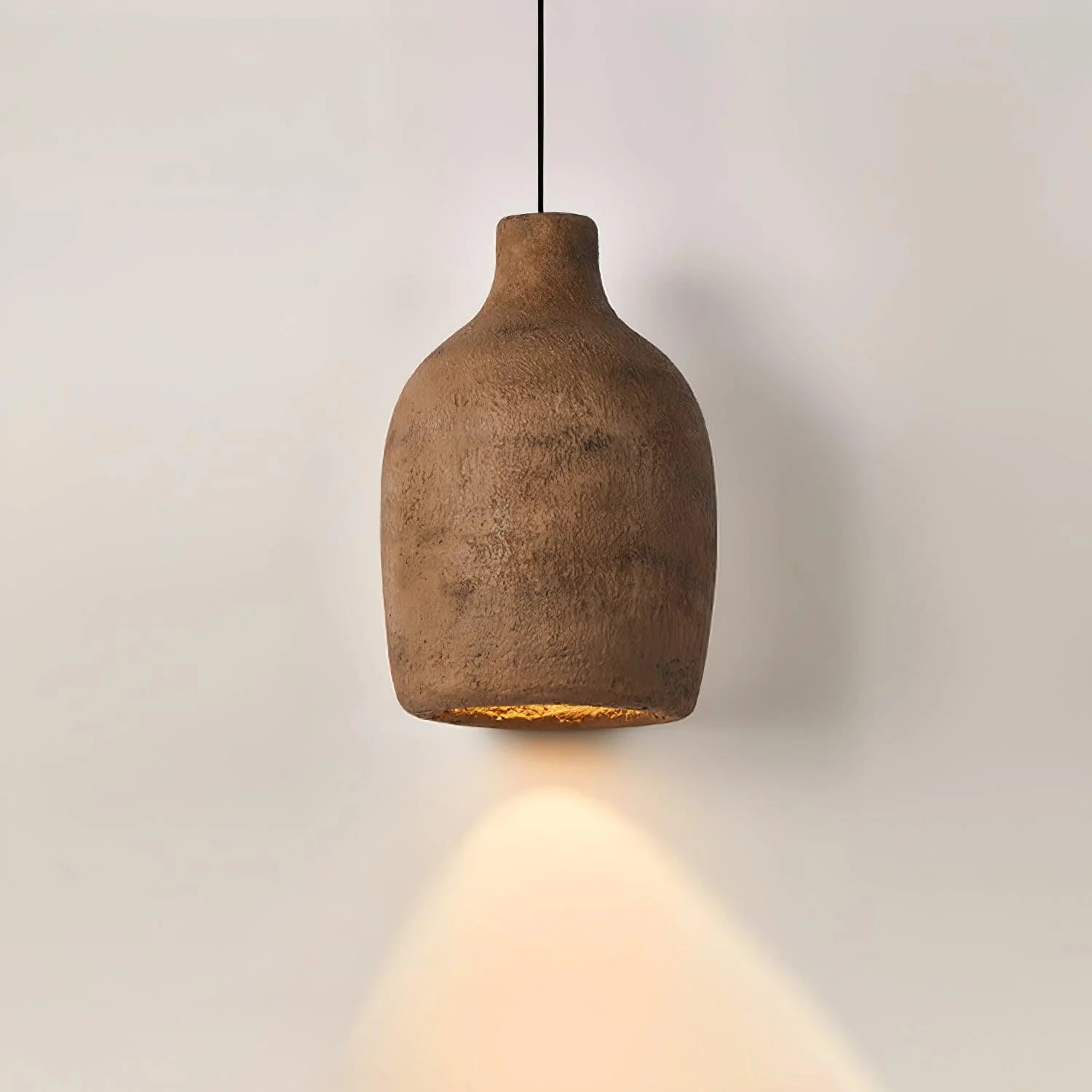 Lampada a sospensione rustica in lattina