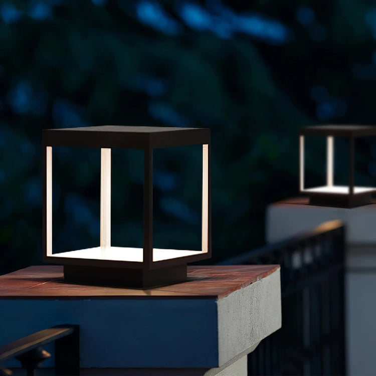 Stylish Square Acrylic Outdoor Light
