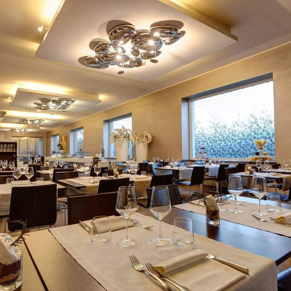 Trendy Pebble Metal Ceiling Light