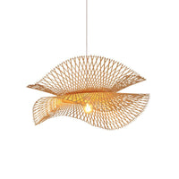 Rustic Bamboo Structure Pendant