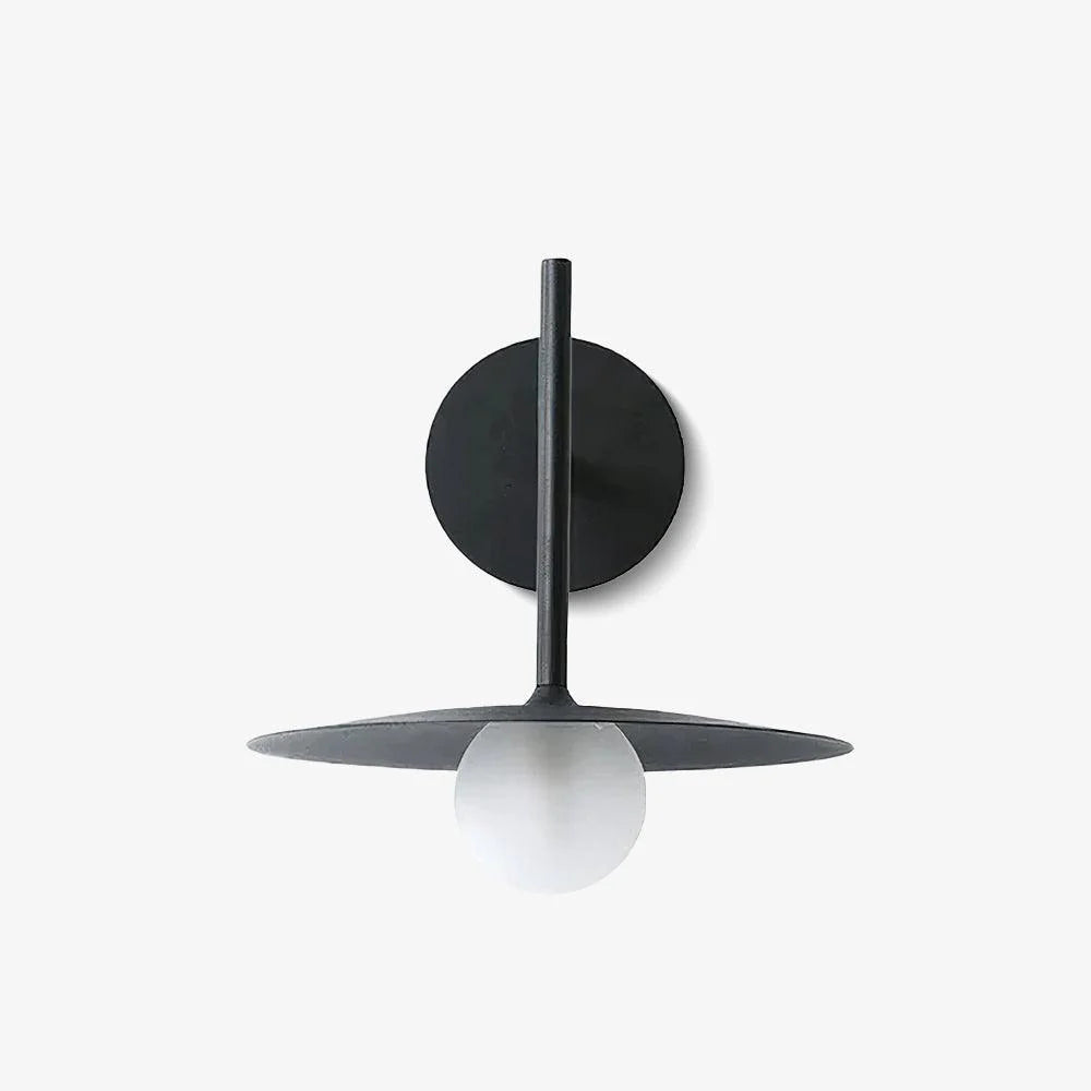 Modern Disc Glass Wall Light