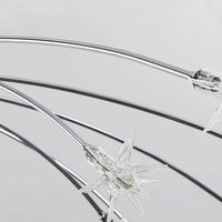 Opulent Star-Globe glass Ceiling Light