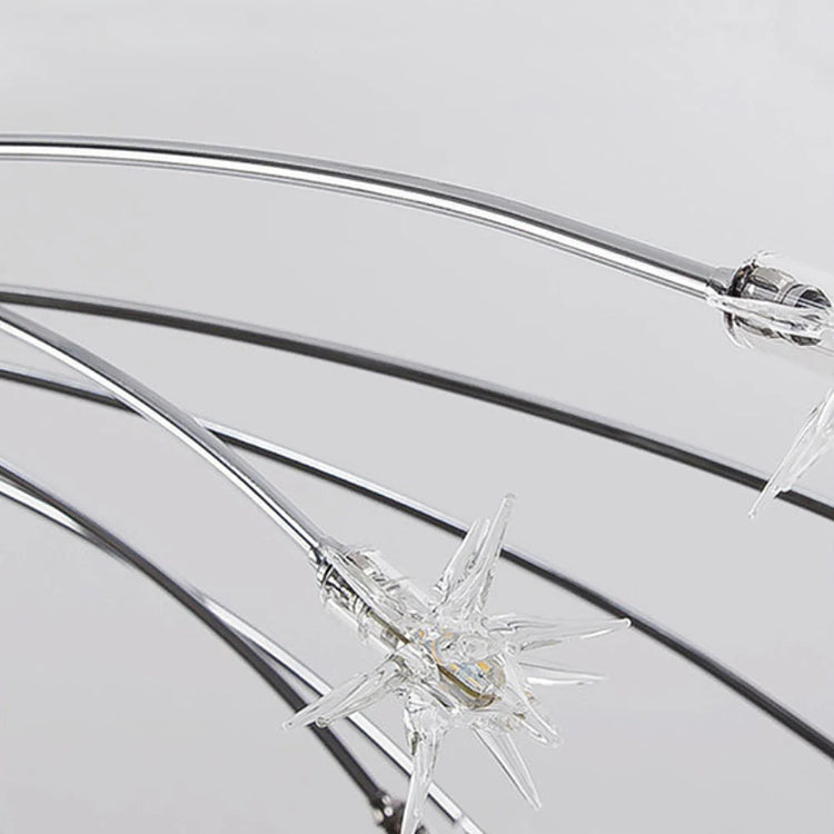 Opulent Star-Globe glass Ceiling Light