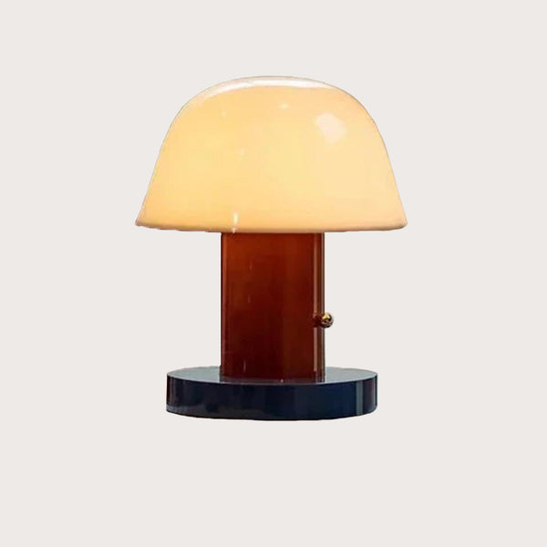 Moderne chik svampebordslampe