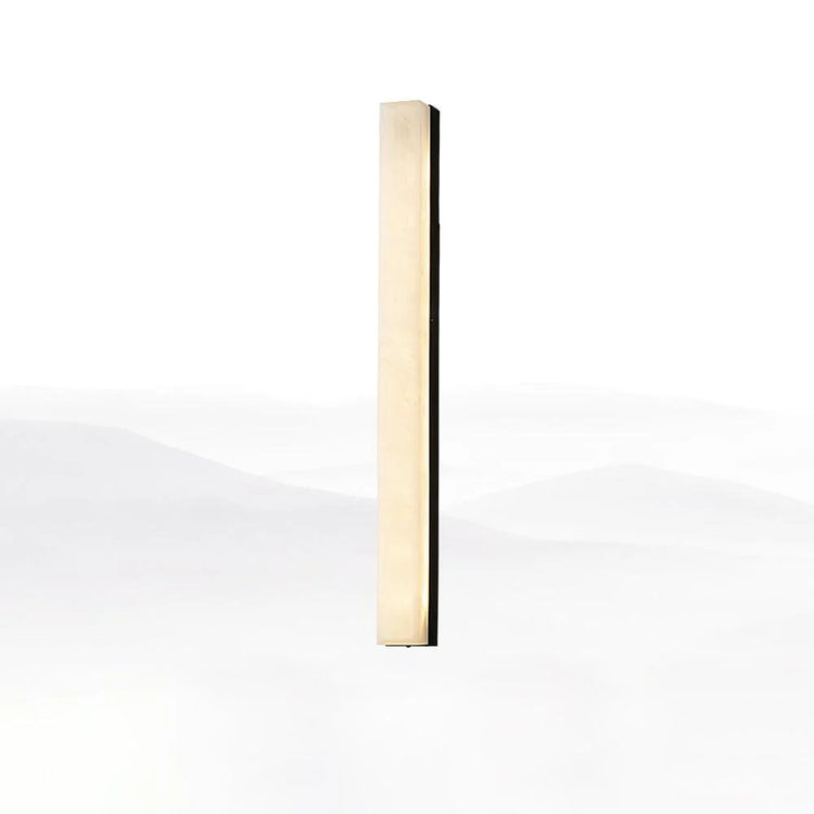 Stylish Narrow Vertical Marble Wall Light
