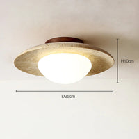 Modern Industrial Stone Wall Light