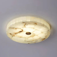 Alabaster gloedplafondlicht