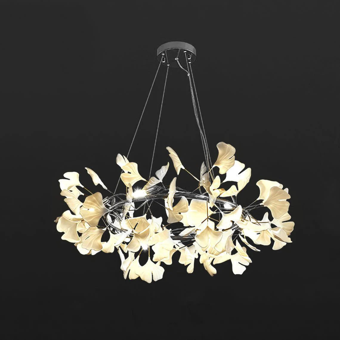 Gingko Halo lysekrone