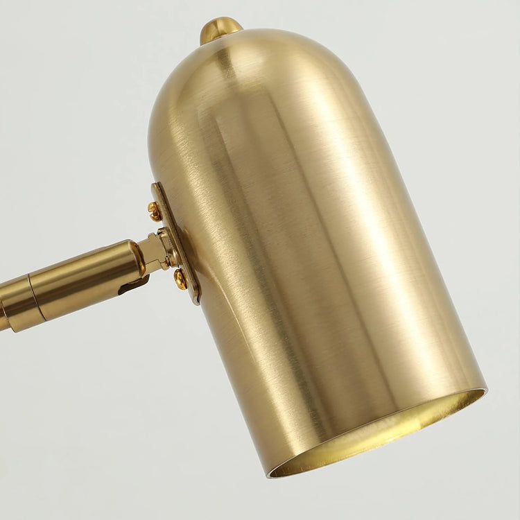 Stilfuld geometrisk arm jern væglampe