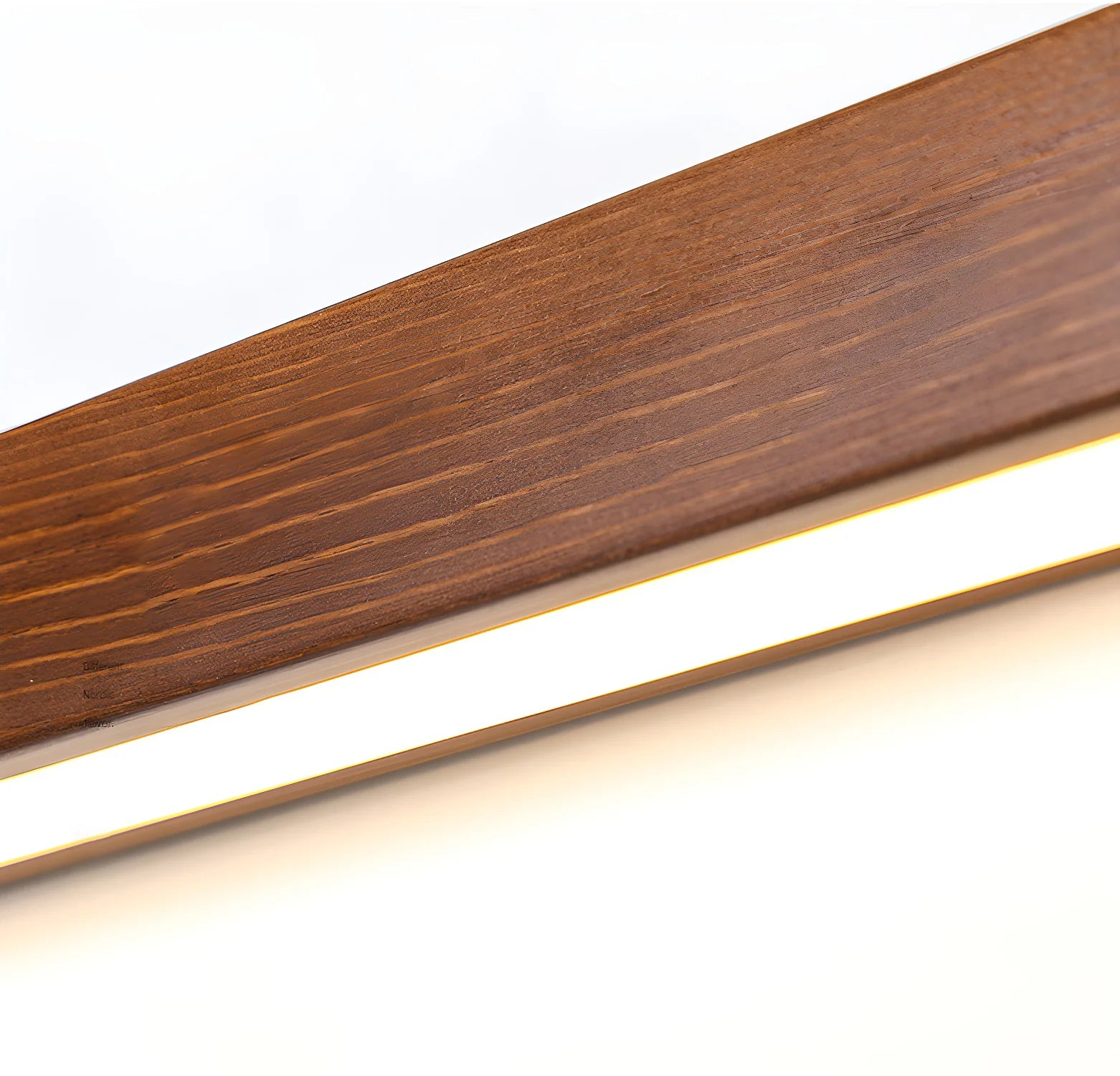 Lampada da parete contemporanea in legno Arlo