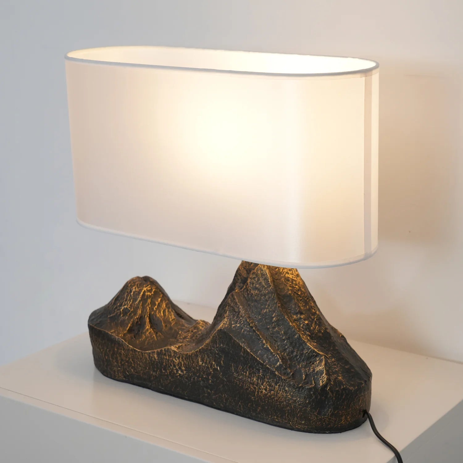 Stylish Stone Resin Table Lamp