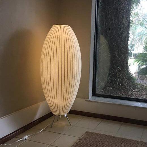 Classical Oval Imitation Silk Table Lamp