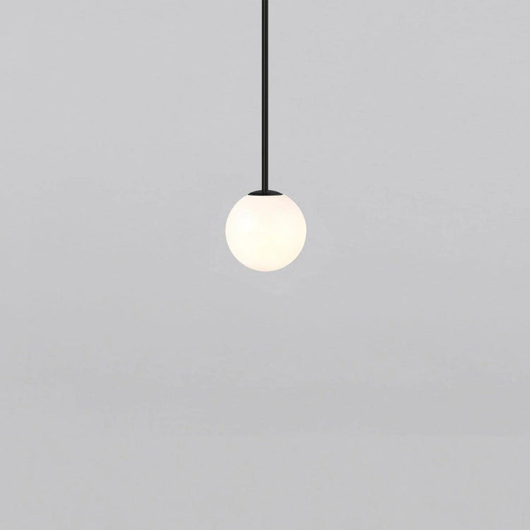 Minimalistisk sfære messing pendel