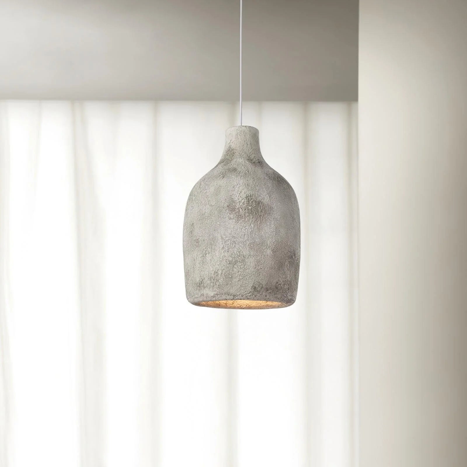 Lampada a sospensione rustica in lattina