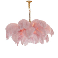 Plume de luxe lysekrone