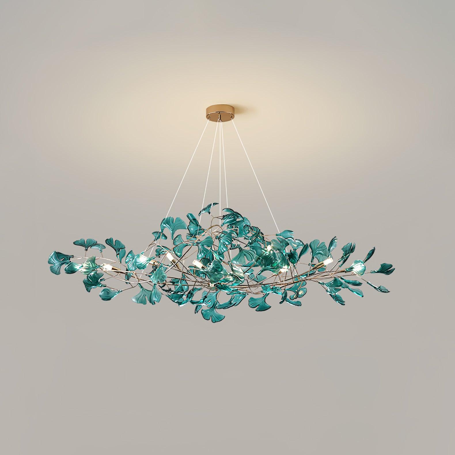 Lampadario in acrilico Auraleaf