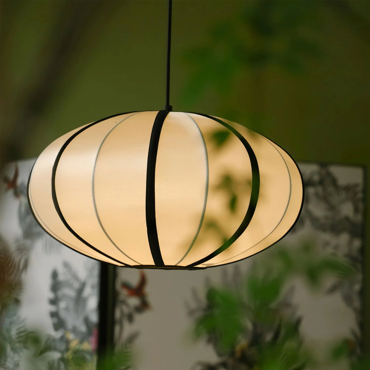 Classic Oval Paper Pendant Light