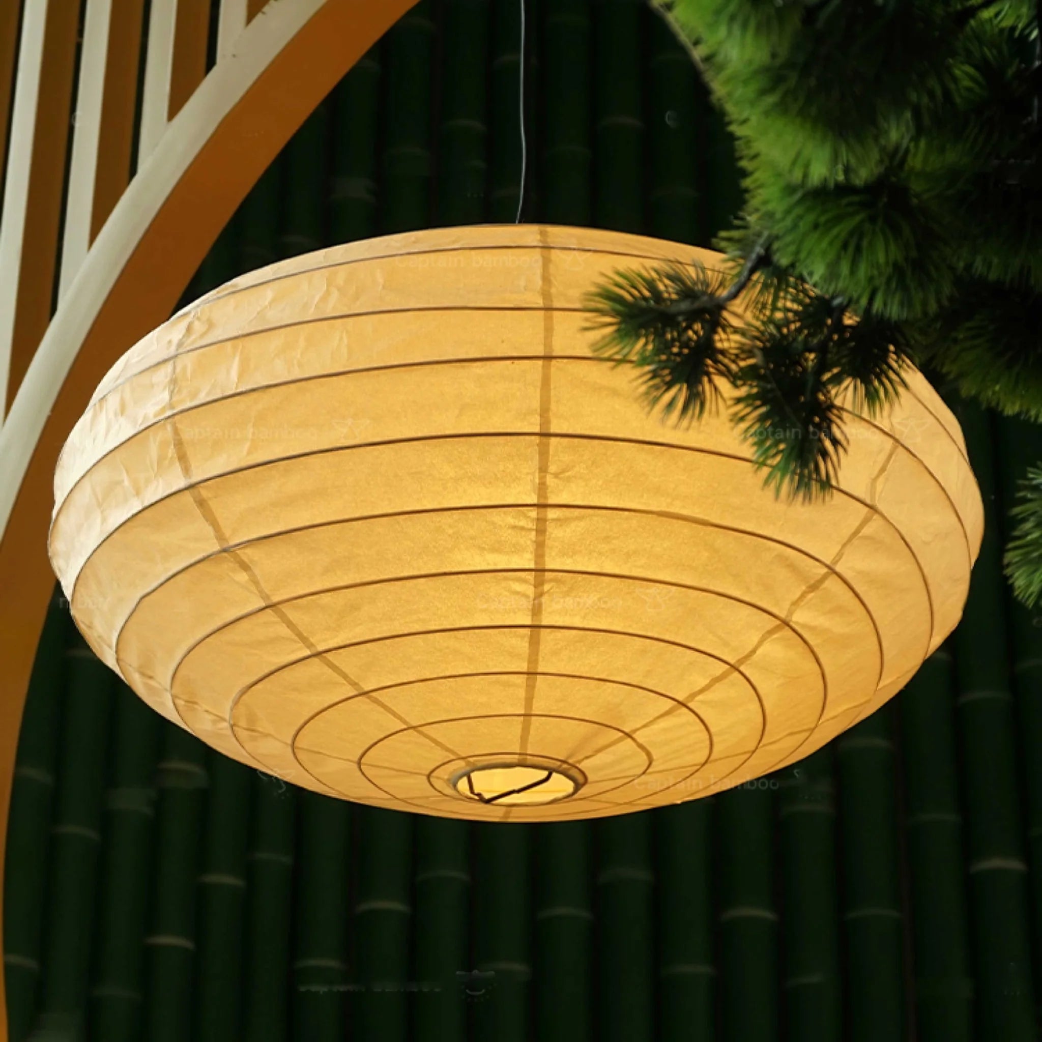 Lampada a sospensione Hikari Washi