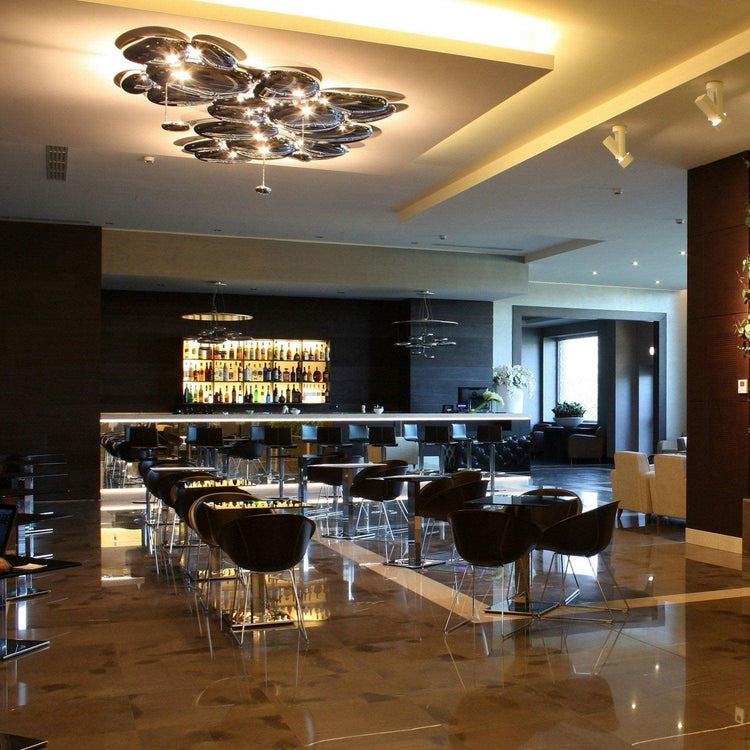 Trendy Pebble Metal Ceiling Light