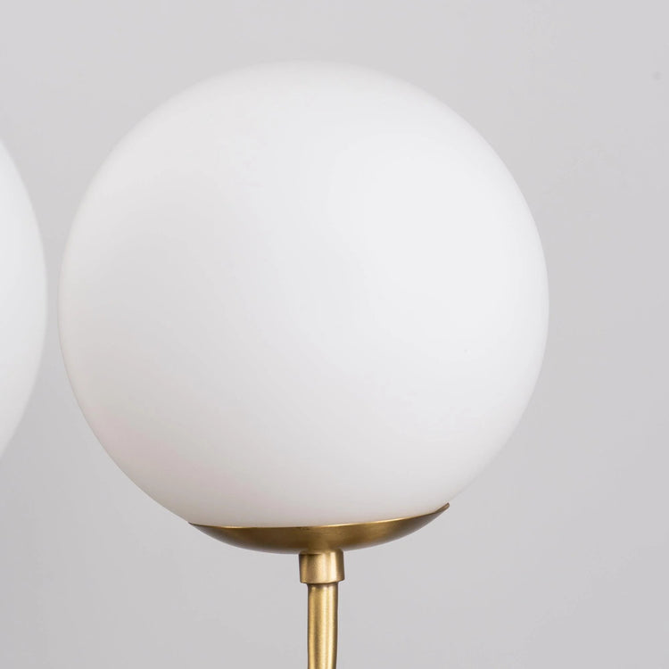 Moderne sfære glas pendel lys