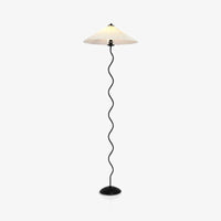 Serpentine -Leuchten -Stehlampe